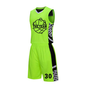 Conjunto de Uniforme de Baloncesto Personalizado, Camiseta y Pantalones Cortos, 100% Poliéster, Servicio OEM, Secado Rápido, Impreso, Transpirable, Antibacterial, para Universidad - Product Image 5