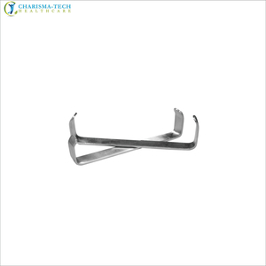 ชุดเครื่องมือผ่าตัดกระดูกสัตว์พรีเมียม Farabeuf Retractors จำนวน 2 ชิ้น ทำจากสแตนเลส ขนาด 12 ซม. และ 15 ซม. ได้รับการรับรองมาตรฐาน CE ISO ชุด N - Product Image 1