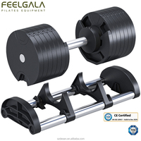 Mancuernas Ajustables de Alta Calidad de 16 kg, 24 kg, 32 kg, 36 kg, 40 kg, Equipo de Gimnasio, Juego de Mancuernas Ajustables