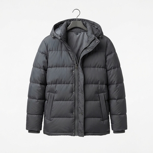 Custom Logo <b>Winter</b> Warm Outerwear <b>Men</b> Puffer Jacket Wholesale OEM ODM Heavyweight <b>Parka</b> <b>Coat</b> - Product Image 2