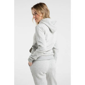 High Quality Slim Fit Women's Knitted Terry Hoodie Jacket Breathable Casual Style With <b>Back</b> Logo & Hooded Collar Wear women - Product Image 4