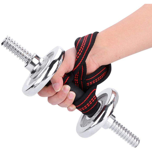 Sangles de musculation robustes CLOVIX SPORTS en coton avec support pour les poignets, sangles d'entraînement de gym, logo personnalisé - Product Image 4