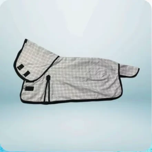 Couverture d'hiver miniature pour cheval, en toile imperméable Ripstop 600D |   Tapis doublé de laine chaude avec sangles à double boucle pour le cou - Product Image 2