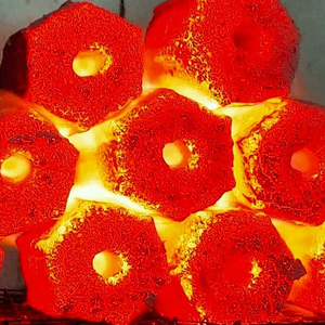 Briquetas de Carbón de Cáscara de Coco en Forma de Hexágono, Ecológicas, Hechas a Máquina, de Primera Calidad para Barbacoa (BBQ) - Product Image 4