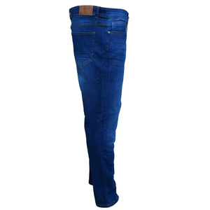 Jeans décontractés slim fit pour hommes, style streetwear, en denim de haute qualité, délavé à l'acide, service OEM - Product Image 4
