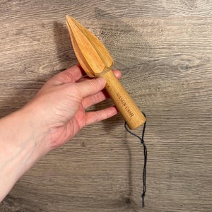 Wooden Manual Lemon <b>Reamer</b> Juicer Dishwasher Safe Kitchen Accessory - Product Image 1