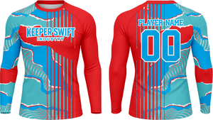 Nouveau design 2025 – Rashguard homme uni à manches longues pour le fitness - Product Image 1