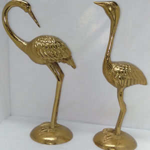 Escultura decorativa de pájaro de metal, estatua moderna de pájaro para mesa, decoración para el hogar y la oficina a precio económico. - Product Image 5