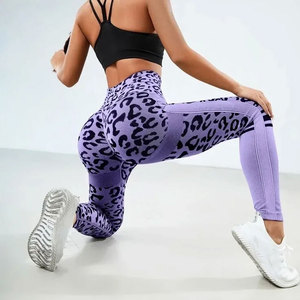 Leggings Deportivos de Cintura Alta para Mujer, Hechos a Mano con Logotipo Personalizado, Compresión Casual, Sin Costuras, Spandex/Poliéster, Secado Rápido, Largo Completo - Product Image 5