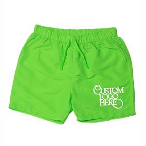 Pantalones cortos deportivos de nailon con logotipo personalizado, estilo americano, cintura elástica, pantalones cortos casuales de verano para hombre, pantalones cortos rectos casuales para hombre - Product Image 1