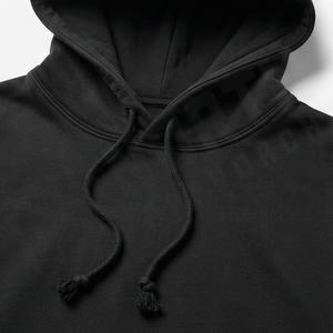 Sudadera con capucha de moda de invierno para hombre, 400 g/m², de algodón de rizo, térmica, oversize, lisa, con efecto descolorido por el sol y lavado ácido, de peso pesado y corte holgado - Product Image 4
