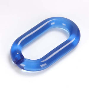 Cadena Larga de Resina, Estilo Moderno, Mezcla de Colores, Punk, Hueca, Grande, Gruesa, de Varias Piezas, Decoración para el Hogar, Hecha a Mano - Product Image 1