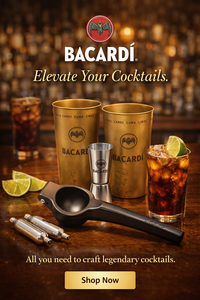 Vasos de Plástico Dorados Bacardi de 197 mm, Desechables, Portátiles, para Fiestas, Estilo Moderno - Product Image 6