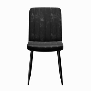 Set Moderno di 4 Sedie da Pranzo per Cucina e Sala da Pranzo con Seduta Imbottita e Gambe in Metallo per Casa - Product Image 5