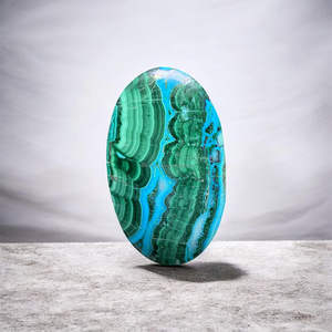 Crisocola Natural al por Mayor, Gema de Malaquita de Alta Calidad, Corte Ovalado para Joyería, Verde, Tamaños Variados - Product Image 3