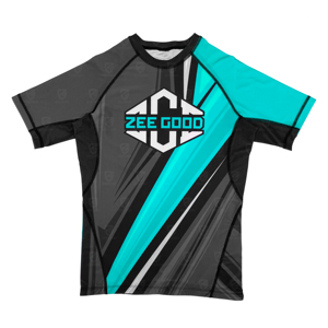 Custom Short Sleeve Compression Shirt <b>Surf</b> MMA BJJ Sublimated Jiu Jitsu Rashguard UPF50+ Breathable Wholesale - Product Image 1