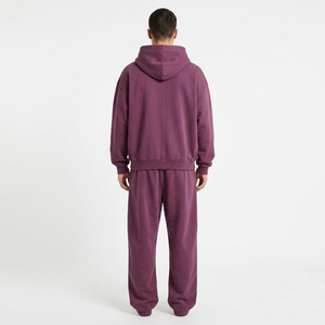 Ensemble de survêtement à capuche en molleton coupe ajustée pour homme Hawk Eye Sports, nouvelle collection, respirant, antibactérien, avec étiquette personnalisée - Product Image 5