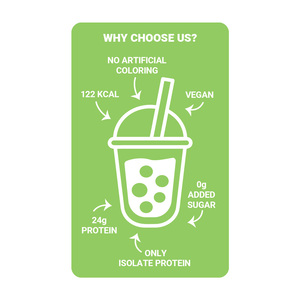 SIGNWIN-proveedor de té de burbujas Kit de té de burbujas bajo MOQ bebida baja en calorías y alta en fibra - Product Image 6