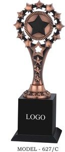 Custom Metal <b>Trophy</b> Star Design Gold Plated Championship Award Souvenir Factory Wholesale for School Sports Events Activities - Product Image 2