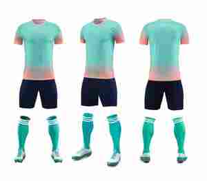 Personnalisez votre propre design, nouveau style de maillot de football à manches courtes, respirant, de haute qualité, vente en gros - Product Image 3