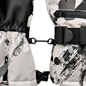 Nuevos Guantes de Esquí Resistentes Power Hint, Manoplas Impermeables de Cuero Genuino para Snowboard, Máxima Protección contra el Frío - Product Image 4