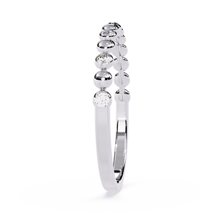 Anillo de Diamantes de Corte Brillante Redondo de Platino, Certificado por GIA, Anillo de Compromiso Clásico para Mujer, Color D, Diamantes Naturales - Product Image 3