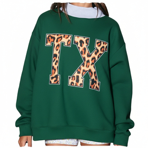 Sweat-shirt unisexe à col montant décontracté à manches longues pour femme, coupe oversize, en molleton de coton épais personnalisé, idéal pour l'hiver et l'automne - Product Image 4