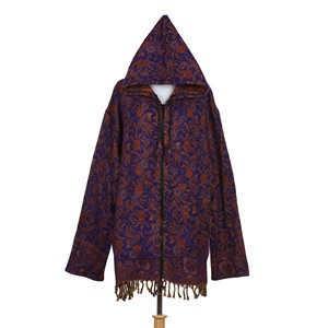 Veste à capuche 100% coton pour adultes, faite à la main, style national - Product Image 1