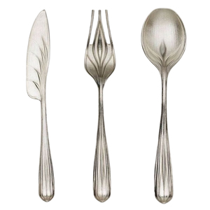 Vente en gros de couverts de luxe vintage en acier inoxydable plaqué or avec poignée antique pour mariage - Product Image 6