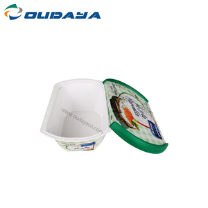 220ml LOGOTIPO personalizado Envasado de alimentos Inyección Recipiente de plástico Helado Mantequilla Salsa <span class=keywords><strong>Caja</strong></span> de queso con tapa - Product Image 4