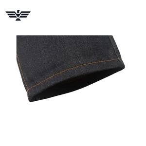 Pantalon cargo en jean délavé déchiré coupe droite ample pour homme, style streetwear, taille mi-haute, décontracté, respirant, 100% Hip Hop - Product Image 4