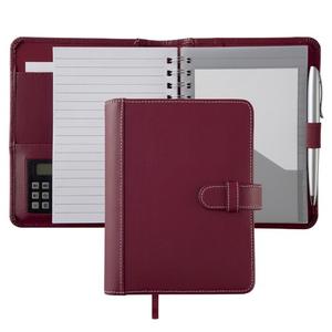 2025 <b>A5</b> Size <b>Diary</b> Cover New Design Stylish Loose Leaf Closure <b>Diary</b> Cover with Pen Loop - Product Image 2