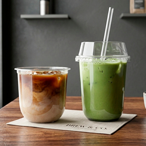 แก้วพลาสติกใสแบบใช้แล้วทิ้งสำหรับเครื่องดื่มเย็น กาแฟเย็น น้ำผลไม้ ชานม จากเวียดนาม พร้อมฝาปิด - Product Image 5