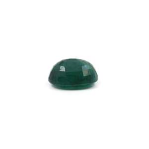 Loose Zambian Emerald 8.1 Carat Oval Cut Gemstone for Fine Jewelry - Product Image 3
