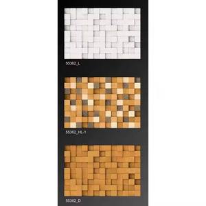 กระเบื้องบุผนังเซรามิก 3 มิติ ลายไม้ไผ่ ดีไซน์ทันสมัย ขนาด 30x45 ซม. (12x18 นิ้ว) 300x450 มม. สำหรับตกแต่งภายในและภายนอกบ้าน - Product Image 1