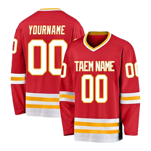 Maillot de Hockey sur Glace Unisexe Personnalisable avec Logo, Respirant, pour Adultes, Vente en Gros, OEM & ODM 2026 - Product Image 1