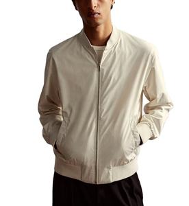 Custom Plus Size Men's Baseball Bomber <b>Jacket</b> Winter Private Label Logo Embroidery <b>Thin</b> Canvas High Street <b>Waterproof</b> Reversible - Product Image 1