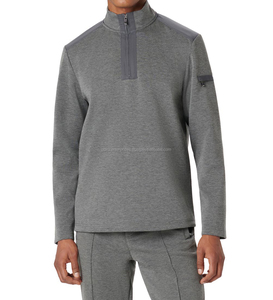 Pull-over homme slim fit pour l'hiver, tissu polyester/coton de haute qualité, couleur et logo personnalisés - Product Image 6