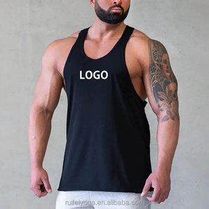 Débardeur de musculation pour homme, coupe stringer, dos nageur, sans manches, séchage rapide, pour entraînement sportif et fitness - Product Image 3