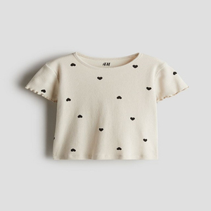 Camiseta estampada de verano para mujer, camiseta informal de manga corta, transpirable, de algodón, suave, ligera, elegante, cómoda para mujer - Product Image 1
