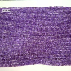 Lot de pierres précieuses en améthyste, taille ronde, 2669CT, qualité 3A, 4,00 mm, pierres naturelles de couleur violette, pour la création de bijoux faits à la main - Product Image 2