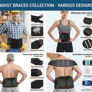 Ceinture lombaire auto-chauffante à thérapie magnétique noire pour adulte – Soutien dorsal et soins de santé – Vente en gros - Product Image 4