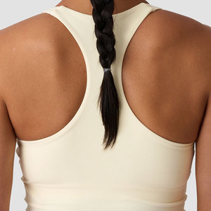 Camiseta Deportiva Corta para Mujer, Cuello en V, Ajustada al Cuerpo, Alta Compresión, Secado Rápido, Sin Costuras, para Correr - Product Image 4