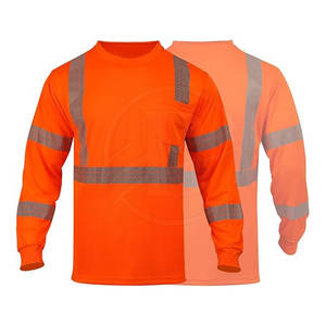 Camisa de Trabajo de Alta Visibilidad en Oferta, Nuevo Diseño, Ropa de Trabajo Profesional, Material de Alta Calidad - Product Image 2