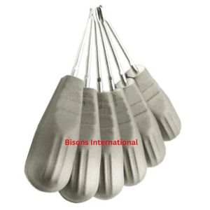 เครื่องมือถอนฟันแบบดึงฟันชนิดด้ามไฟเบอร์ ยี่ห้อ BISONS ทำจากสแตนเลส - Product Image 3