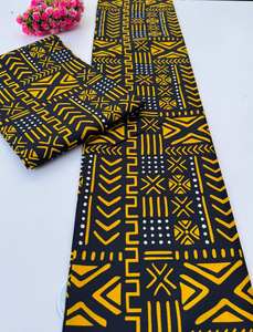 Tela de Algodón Estampada con Cera Africana Ankara de Calidad para Confección de Ropa, Manualidades y Moda, por Hitjem Export Island Supplier - Product Image 5