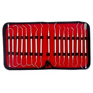 Juego de instrumentos para elevación de senos, kit quirúrgico de implantes dentales, 17 piezas, herramientas profesionales de cirugía dental, con certificación CE - Product Image 2