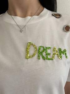 Parche Bordado a Mano para Mujer, Top Corto Rosa de Verano, Decoración Floral, Cuentas de Vidrio, Lentejuelas, Vida Marina - Product Image 4