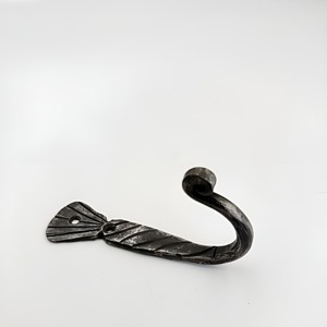 Gancho de Pared de Metal Negro Vintage, Gancho Individual Resistente al Óxido para Almacenamiento de Ropa - Product Image 3