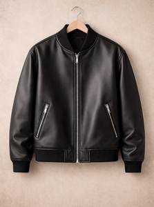 Hot selling new OEM custom leather sleeve letterman <b>Winter</b> <b>Jackets</b> embroidered varsity <b>jacket</b> for men at Wholesale <b>Cheap</b> price - Product Image 3
